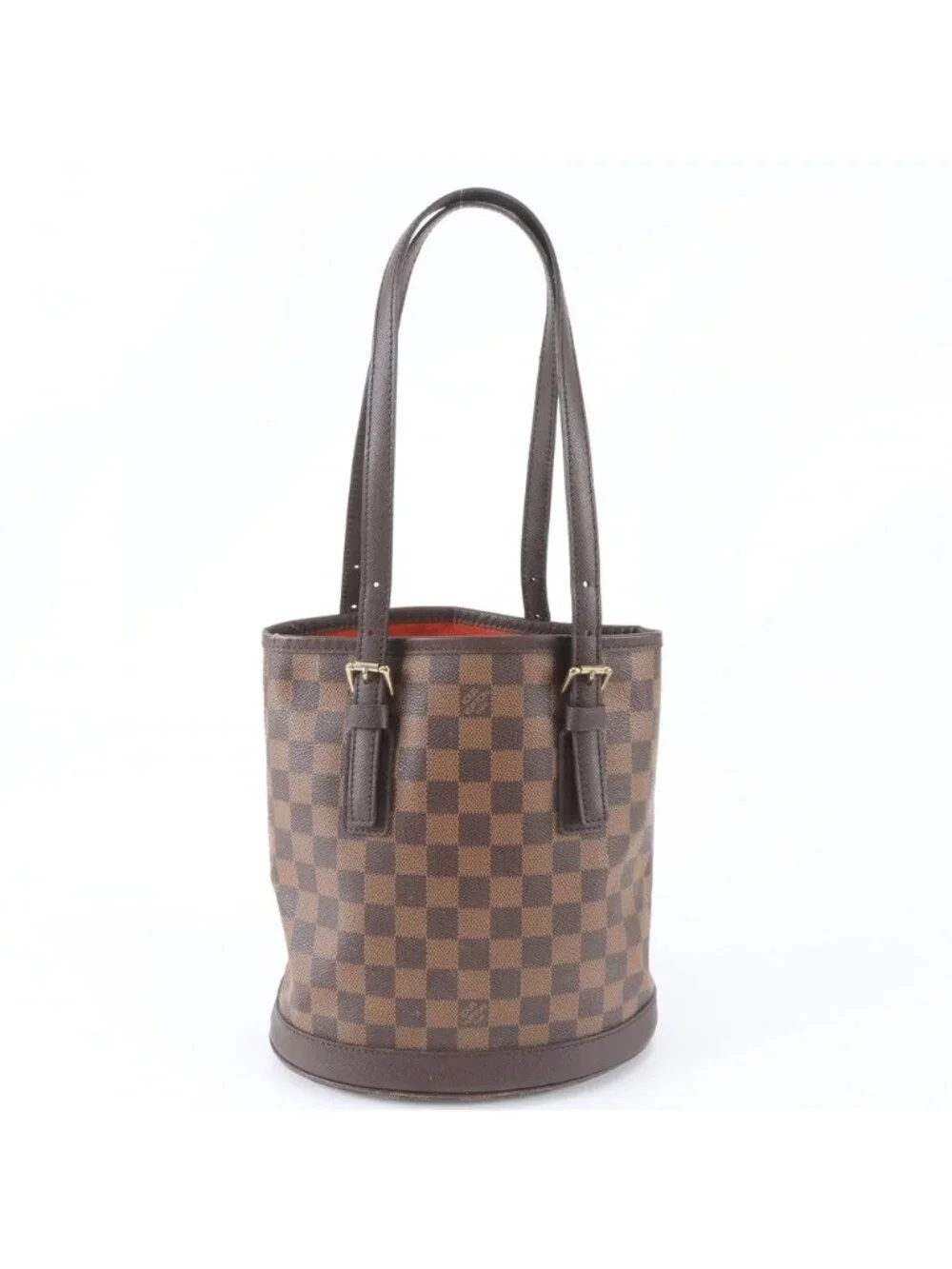 Louis Vuitton Damier Marais Leather Shoulder Bag Tote Hand